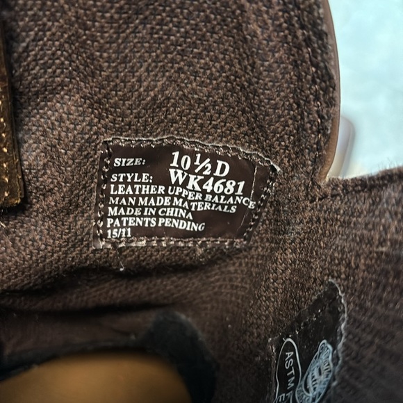 Justin Original Workboot western boot size 10 1/2 D - Picture 5 of 5